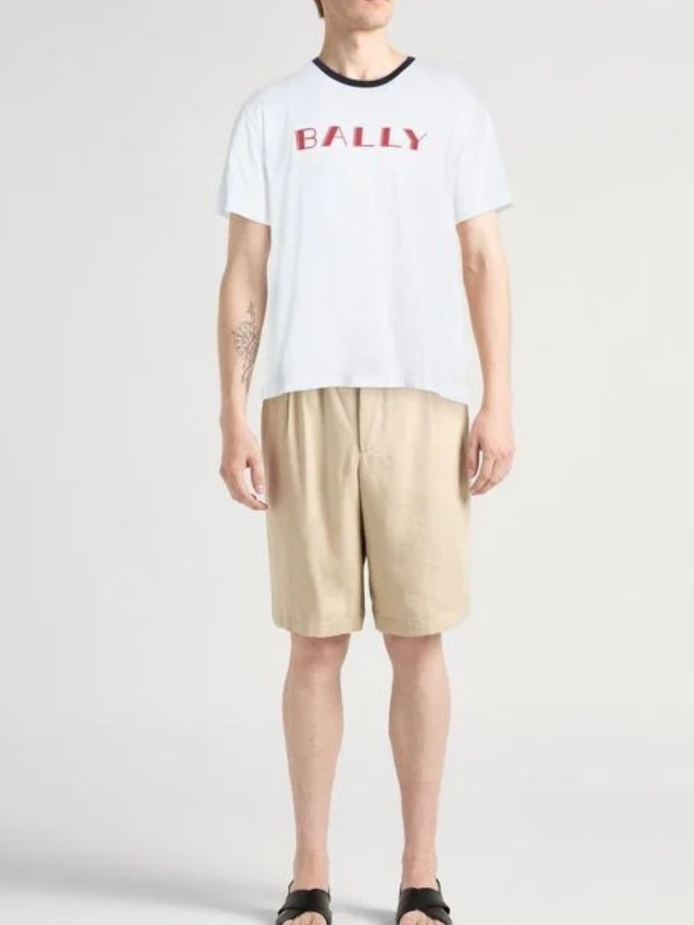 Bally | Men's White T-Shirt Organic Cotton